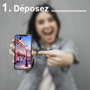 1-déposez