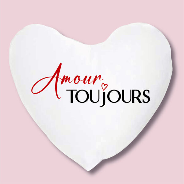 Coussin saint-valentin